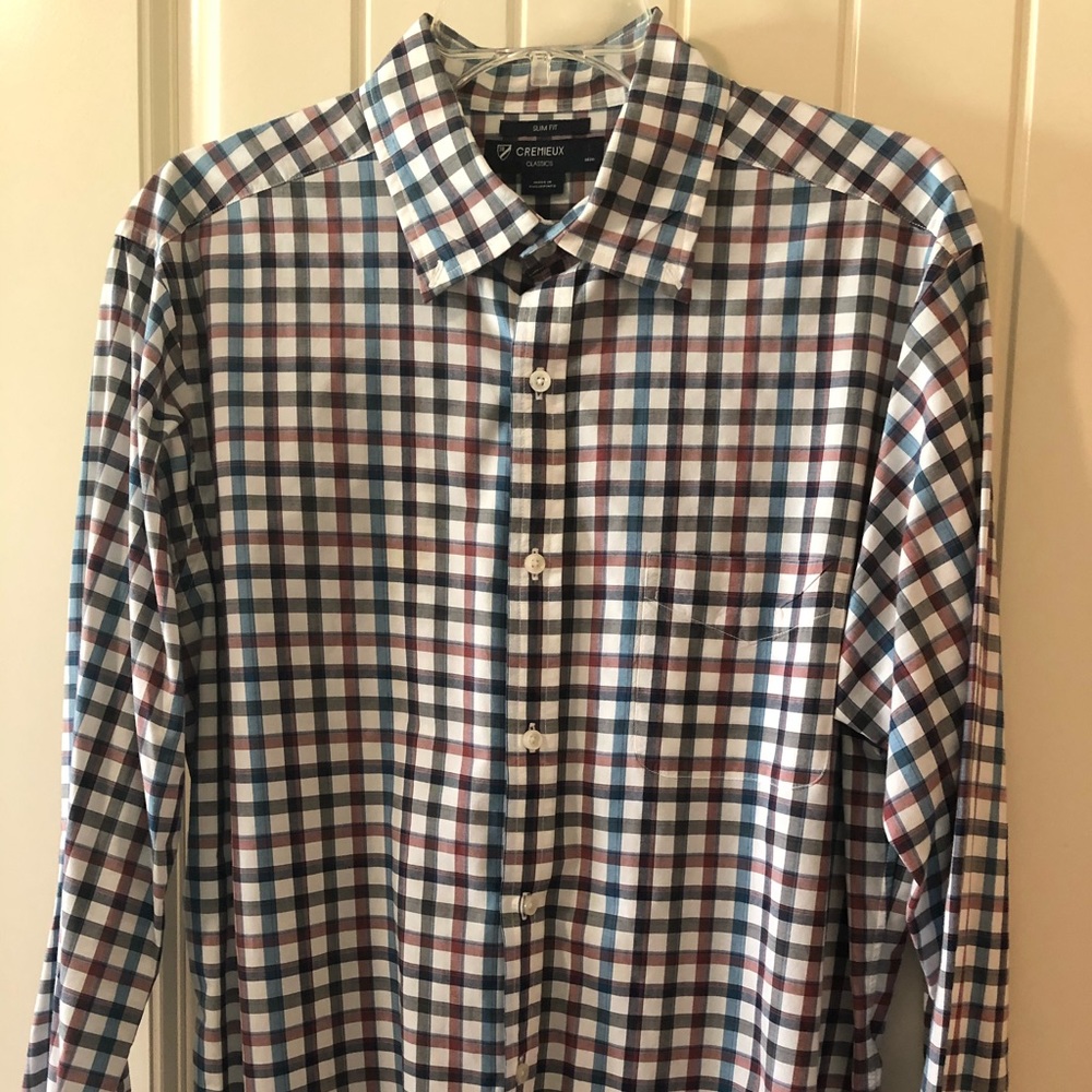 Cremieux Classics Slim Fit Men’s shirt L